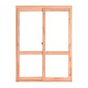 Ver imagem 1 de Porta de Correr Madeira 216cmx140cmx12cm Pe621 Esel