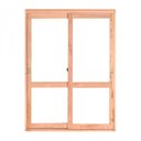 Ver imagem 2 de Porta de Correr Madeira 216CMX180CMX12CM PE621 Esel Marrom/Eucalipto