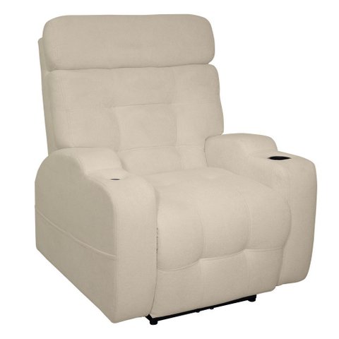 Poltrona Reclinável Automatica Colo de Mãe Boucle:bege