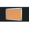 Quadro de Aviso Cortiça Mdf Alumínio Soft Prime Stalo Aluminio Soft 60 X90 - 1