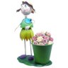 Boneca de Ferro para Enfeitar Flores e Jardim Decoração Menina S/flor - 2