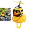 Pato Patinho Malandro Enfeite Guidao Moto Bike Sino Buzina Som Luz Iluminaçao Decoraçao Engraçado Co - 1