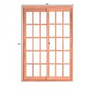 Ver imagem 3 de Porta de Correr Madeira 216cmx140cmx12cm Pe621 Esel