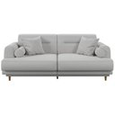 Ver imagem 2 de Sofá Living 3 Lugares Linho Cinza 2341 Lisboa 200cm
