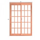 Ver imagem 4 de Porta de Correr Madeira 216cmx160cmx12cm Pe621 Esel