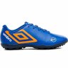 Chuteira Society Umbro Orbit Jr - Azul e Laranja 30 - 1