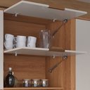 Ver imagem 2 de Kit Cozinha Compacta 240cm com 10 Portas e 4 Gavetas Astra Lukaliam Móveis