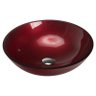 cuba de vidro redonda bordo 30cm - 1