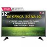 Smart TV LED 32 Polegadas Hd Lg 32Lh570B com Painel Ips, Wi-Fi, Miracast, Widi, Entradas HDMI e Entrada USB - 1