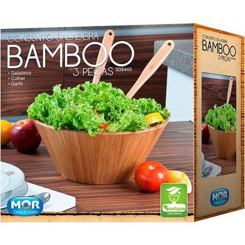 Ver imagem 3 de Saladeira Bamboo 3 peças Mor