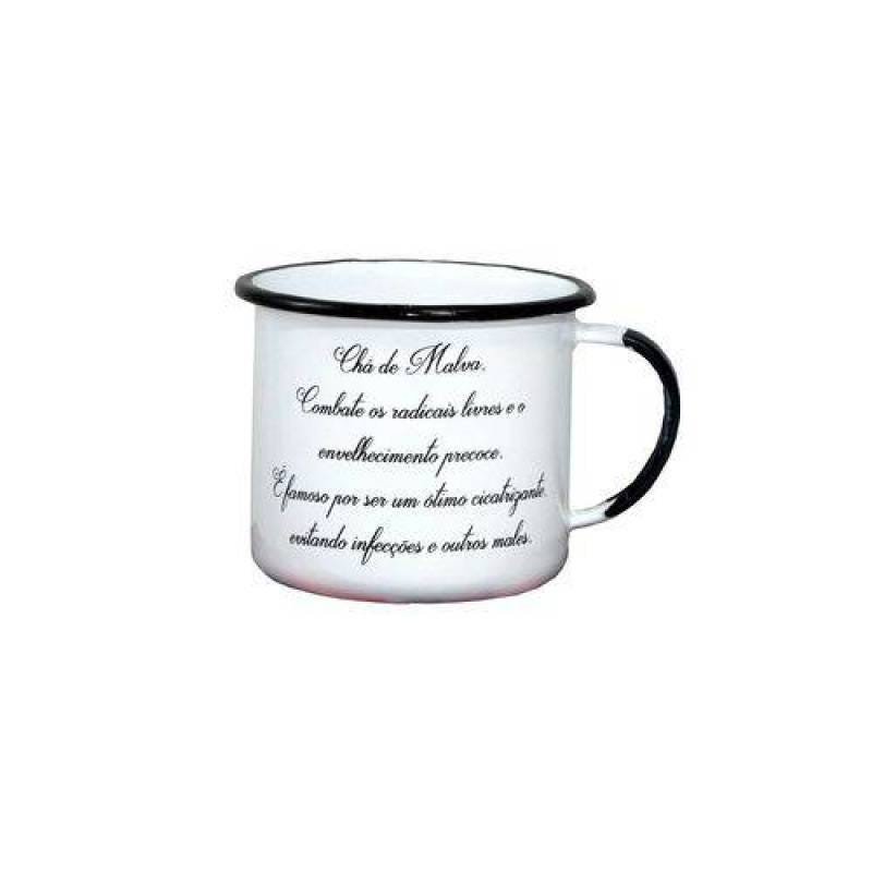 Ver imagem 2 de Caneca Esmaltada 380ml Bothanical Malva Simas