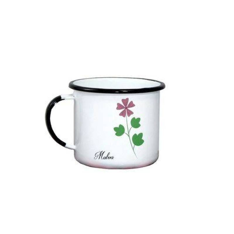 Caneca Esmaltada 380ml Bothanical Malva Simas