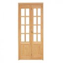 Ver imagem 1 de Kit Porta de Madeira Camarão Pe71 Gold Esel 213 x 94cm
