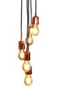 Ver imagem 1 de Luminária Nobili 5 Pendentes Cromado Cobre 1,20 mts Taiwer