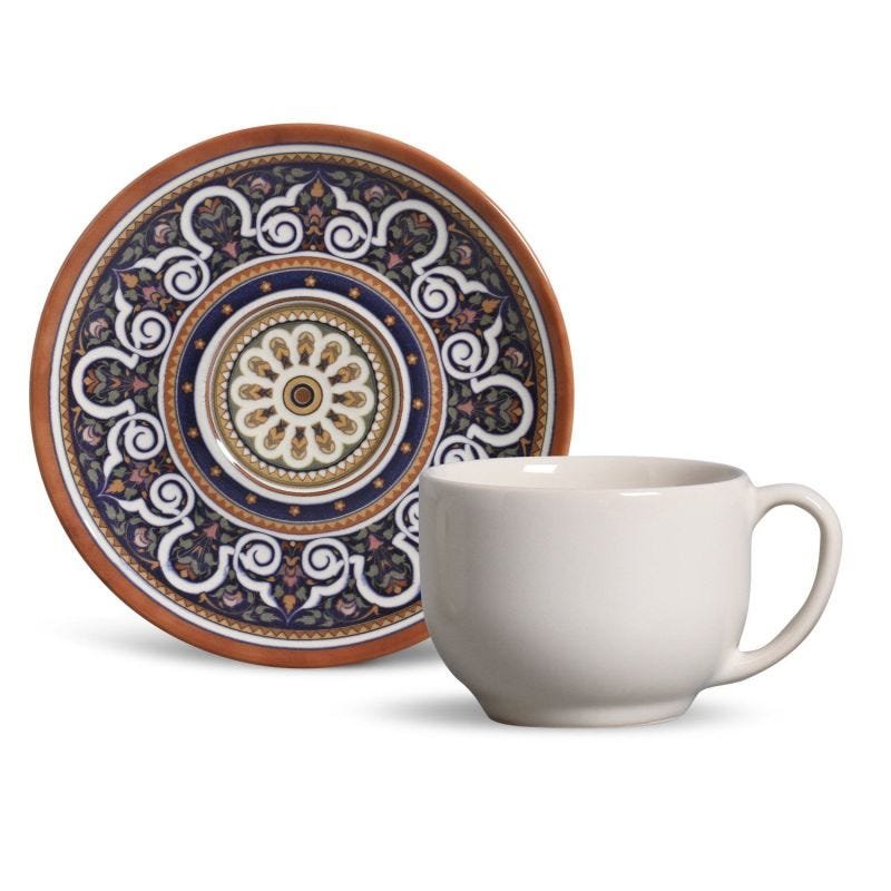 Xícara Chá Coup Capadócia Porto Brasil - 1