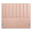 Ver imagem 5 de Cabeceira e Recamier Bau Casal 140 Cm Dalia Linho Rose Artte