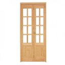 Ver imagem 1 de Kit Porta de Madeira Camarão Direita 213cmx110cmx12cm Pe71 Esel
