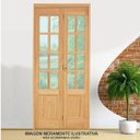 Ver imagem 2 de Kit Porta de Madeira Camarão Direita 213cmx110cmx12cm Pe71 Esel