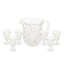 Ver imagem 1 de Cj Jarra 1,5 L com 6 Taças 240ml Cristal Prima Transparente Lyor
