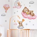 Ver imagem 3 de Adesivos Infantil de Parede Bichinhos Urso Quarto Bebe Aplicação Personalizada