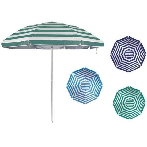 Guarda-Sol Aluminio 2,60m Cores Sortidas Mor