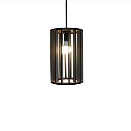 Luminária Pendente Tubular Crie Casa Bege Laca Grande - 1