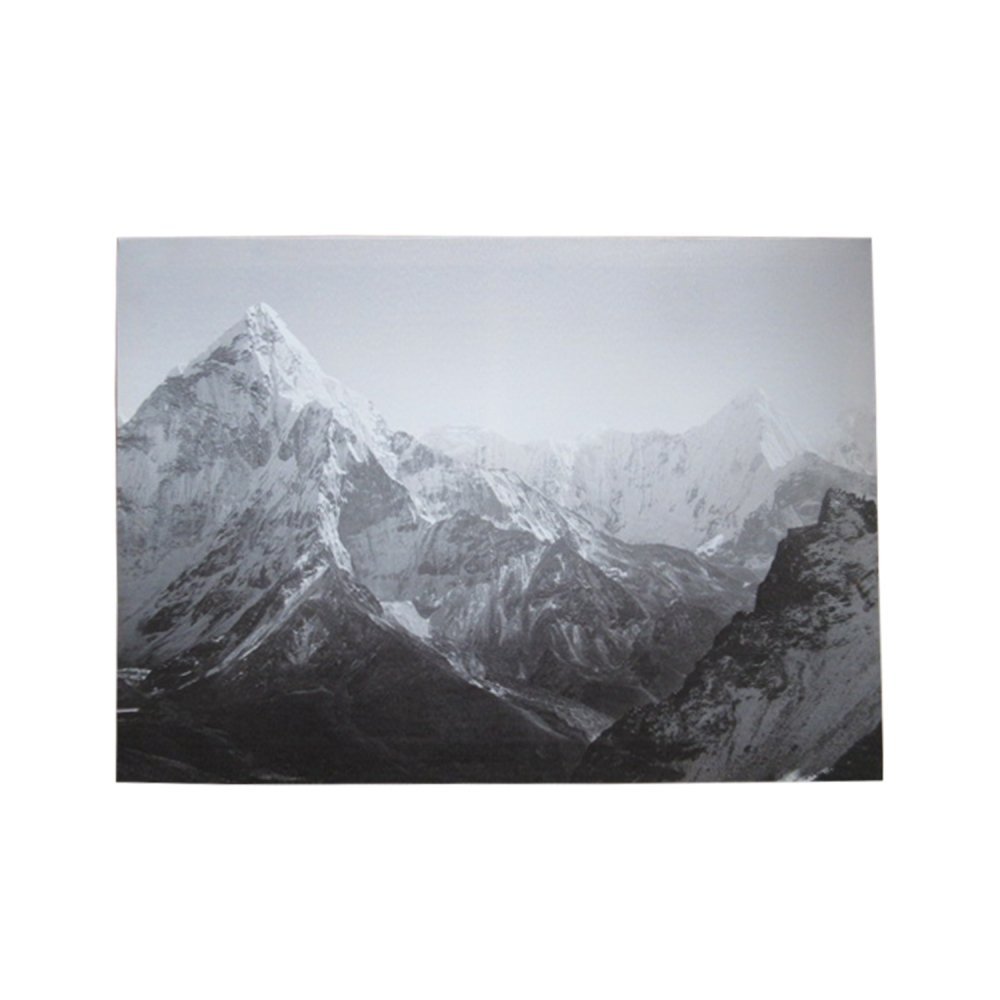 TELA DARK ICE MOUNTAINS CINZA 50 X 70 X 2,5 BTC Decor