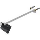Ver imagem 4 de Suporte Refletor Base Reta Braço 40 Cm Branco