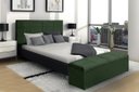Ver imagem 2 de Kit Cabeceira e Calçadeira Raissa 120 cm Suede Verde