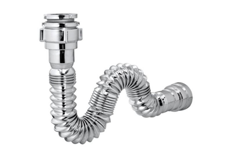 Kit com cuba de louça gota ,válvula cromada,sifão - 5