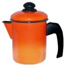 Ver imagem 1 de Leiteira Aço Esmaltado 16 1,8 litros Laranja Ewel