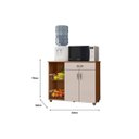 Ver imagem 3 de Fruteira Acacia New 2 Portas e 1 Gaveta 2 Cestos:freijó/baunilha