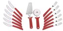 Ver imagem 1 de Kit 14pcs Vermelho Linha Pizza Tramontina