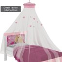 Ver imagem 2 de Dossel Mosquiteiro de Teto para Cama Infantil Rosa - Pura Magia