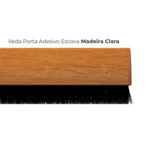 Veda Porta Adesivo 80cm Madeira Clara - Comfort Door