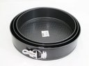Ver imagem 4 de Jogo 3 Formas Redondas Fundo Removível Antiaderente para Bolo, 24, 26 e 28cm - Quality House