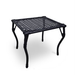 Kit 2 Espreguiçadeiras Catar + Mesa para Jardim e Piscina - Preto - 7