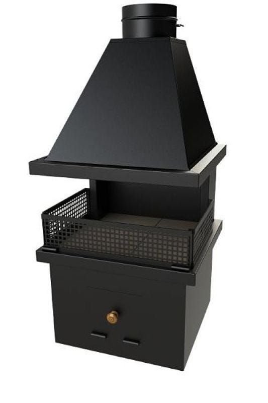 Ver imagem 1 de Lareira Clássica de Parede Grande Transfor