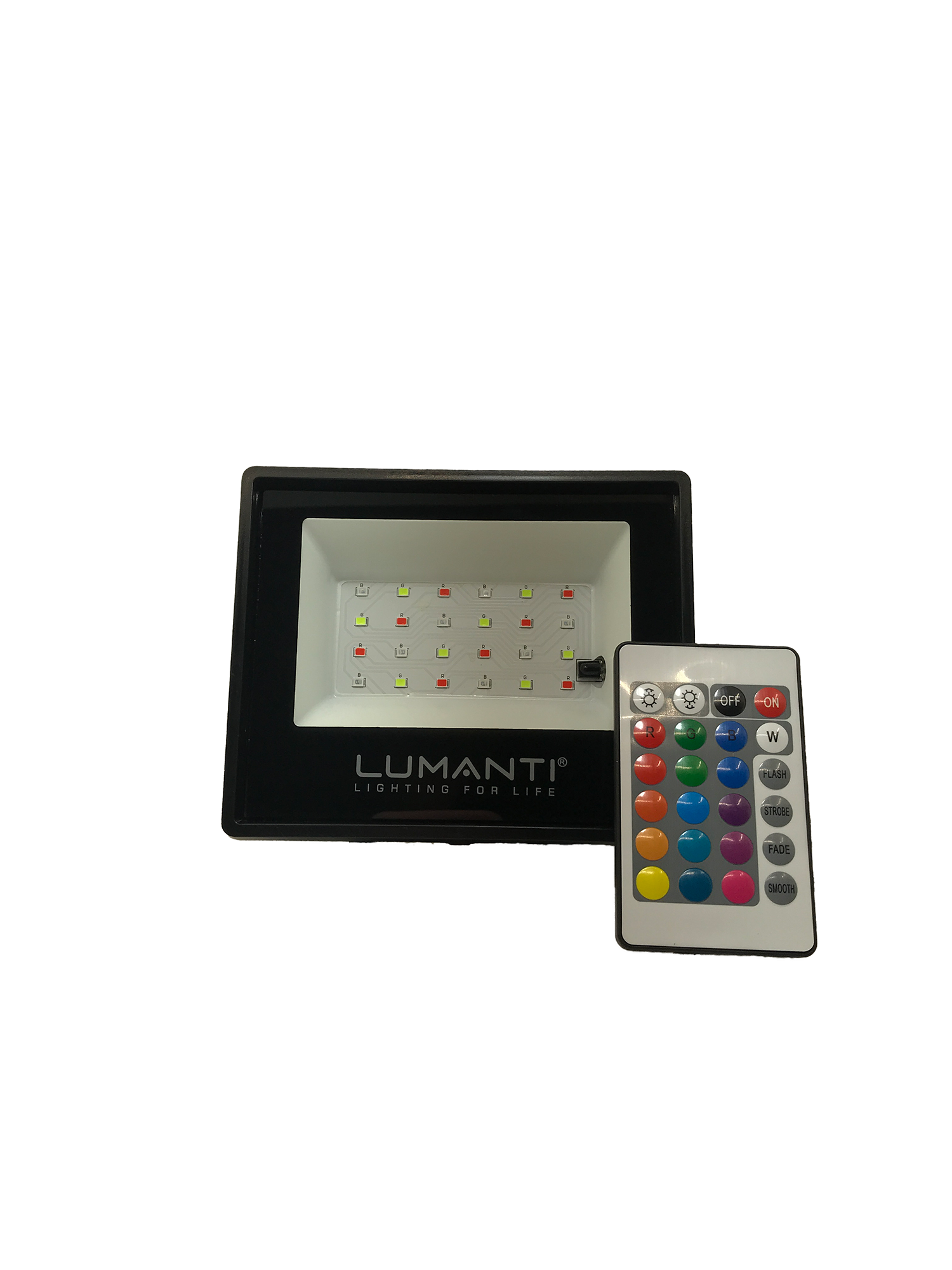Refletor Rgb Refletor de Led RGB 20W IP65 RGB | MadeiraMadeira