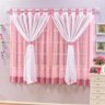 Cortina Infantil 3,00m x 2,80m para Quarto de Menina Rosa - 1