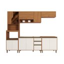 Ver imagem 2 de Cozinha Modulada Henn Venaly 5 Peças CZ479 Cinamomo/Off