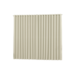 cortina para sala quarto tecido blackout palha 2,60x1,80