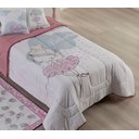 Ver imagem 5 de Kit Edredom Solteiro Infantil Menina 5 Peças Bailarina Juvenil Hipercal 400 Fios