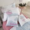 Kit Edredom Solteiro Infantil Menina 5 Peças Bailarina Juvenil Hipercal 400 Fios - 6