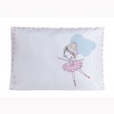 Ver imagem 2 de Kit Edredom Solteiro Infantil Menina 5 Peças Bailarina Juvenil Hipercal 400 Fios