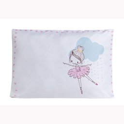 Kit Edredom Solteiro Infantil Menina 5 Peças Bailarina Juvenil Hipercal 400 Fios - 10