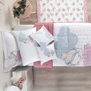 Ver imagem 7 de Kit Edredom Solteiro Infantil Menina 5 Peças Bailarina Juvenil Hipercal 400 Fios