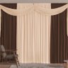 Cortina para Janela 3,00m x 2,60m Malha Versátil Tabaco - 1