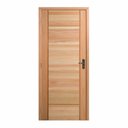 Ver imagem 1 de Kit Porta Pronta Maciça de Eucalipto 214x89x14cm PM95 Clean Abertura Esquerda Cruzeiro Portas