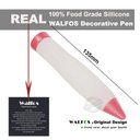 Ver imagem 3 de Caneta de Silicone para Escrita de Alimentos Walfos, Ferramentas de Decoração para Chocolate